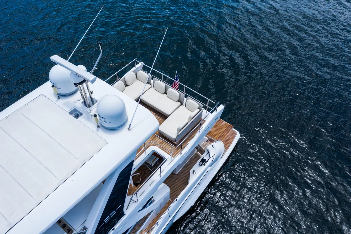 White party on a MARE charter in Miami